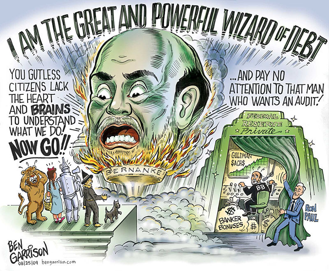 Bernanke Wizard of Debt panel 1